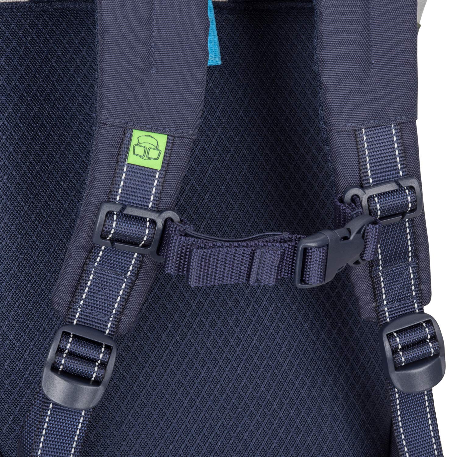 Johnny Urban Mochila Infantil Niñas y Niños Verde - Junior Aaron - Mochilas Niños Guardería & Escuela Primaria y Escolares - Repelente al Agua