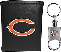 Vista 15 de Siskiyou Sports NFL unisex Tri-fold Wallet & Valet Key Chain