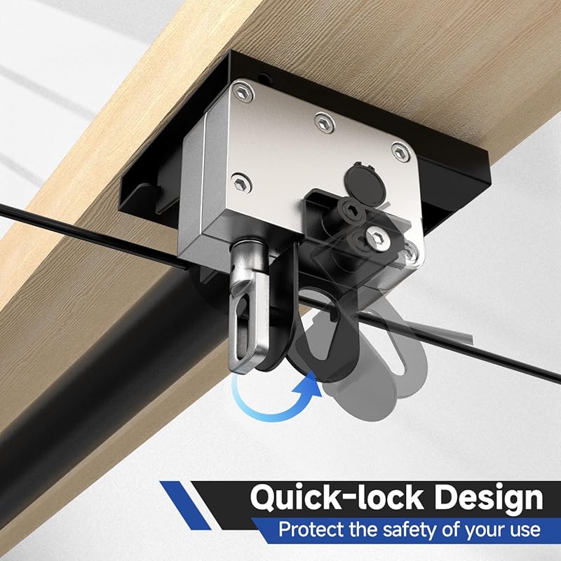 GADFISH Garage Ceiling Lift Storage Rack, Easy Lifting 85" Height 4x4 Ft Overhead Garage Storage Rack for Space Saving with Safety Lock, Suitable for 16"/24" Ceiling, 350LBS Capacity