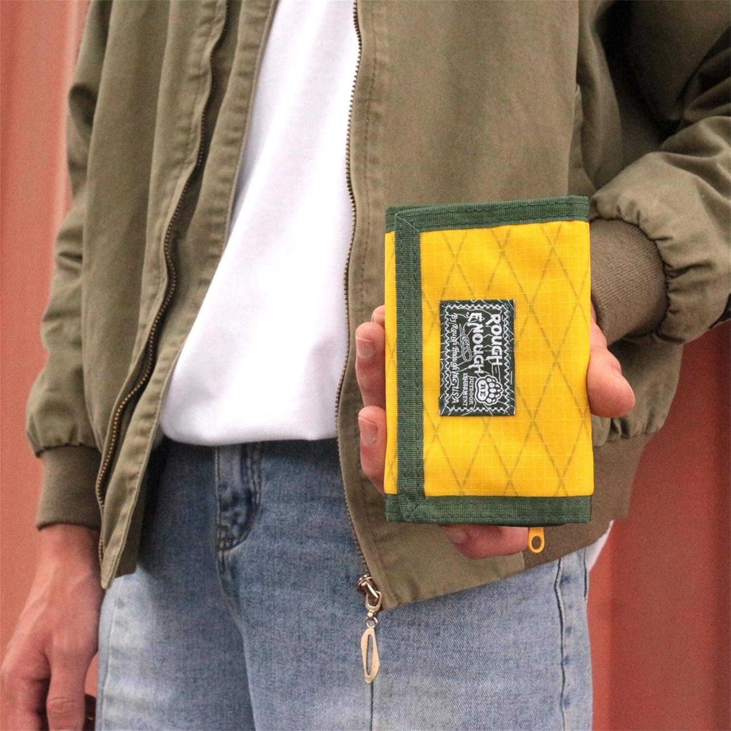 Rough Enough Kids Wallets for Teen Boys Girls Trifold Keychain Card Wallet Gifts : Everything Else