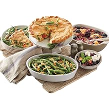 Harry & David Bakery Tray Deluxe Gift Basket, Chicken Pot Pie Meal, Ready To Bake Chicken, Black Truffle & Almond Green Beans, Blueberry Peach Crisp, Fresh Delivery, Sympathy Gift For Loved Ones & Friends