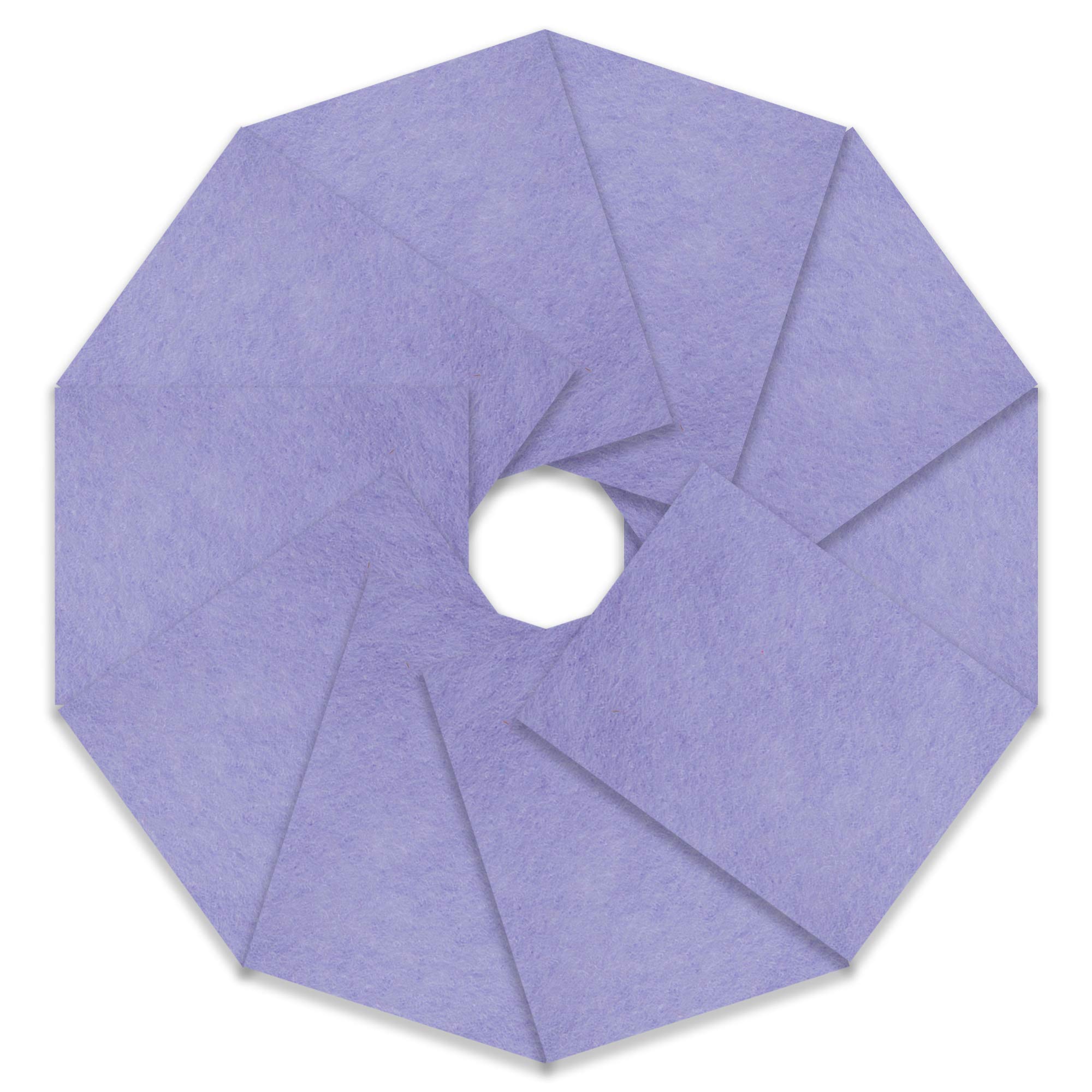 Groves Of Thames A/felt 23X30Cm Pk10Felt: Acrylic: 23 X 30Cm: Lavender: 10 PiecesTrimits from B&Q