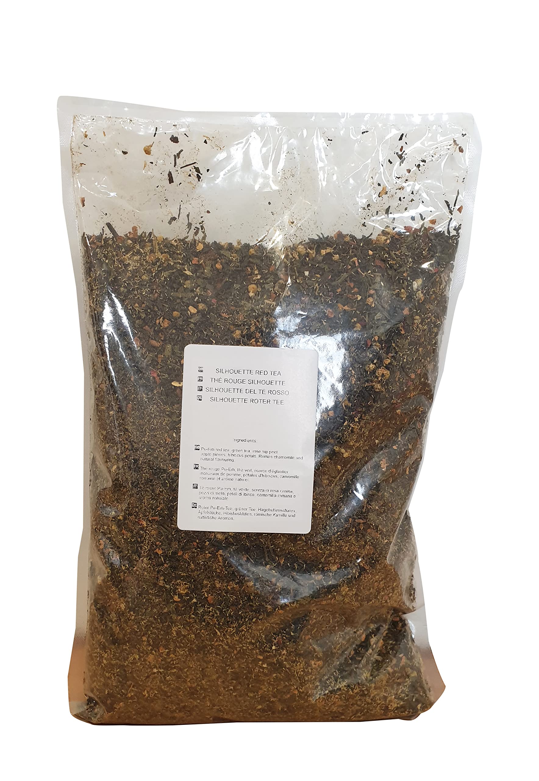SABOREATE Y CAFE THE FLAVOUR SHOP Té Rojo Silueta Pu Erh Yunnan China en Hebra Hoja Granel Infusiones Naturales Adelgazantes 1 kilogramo