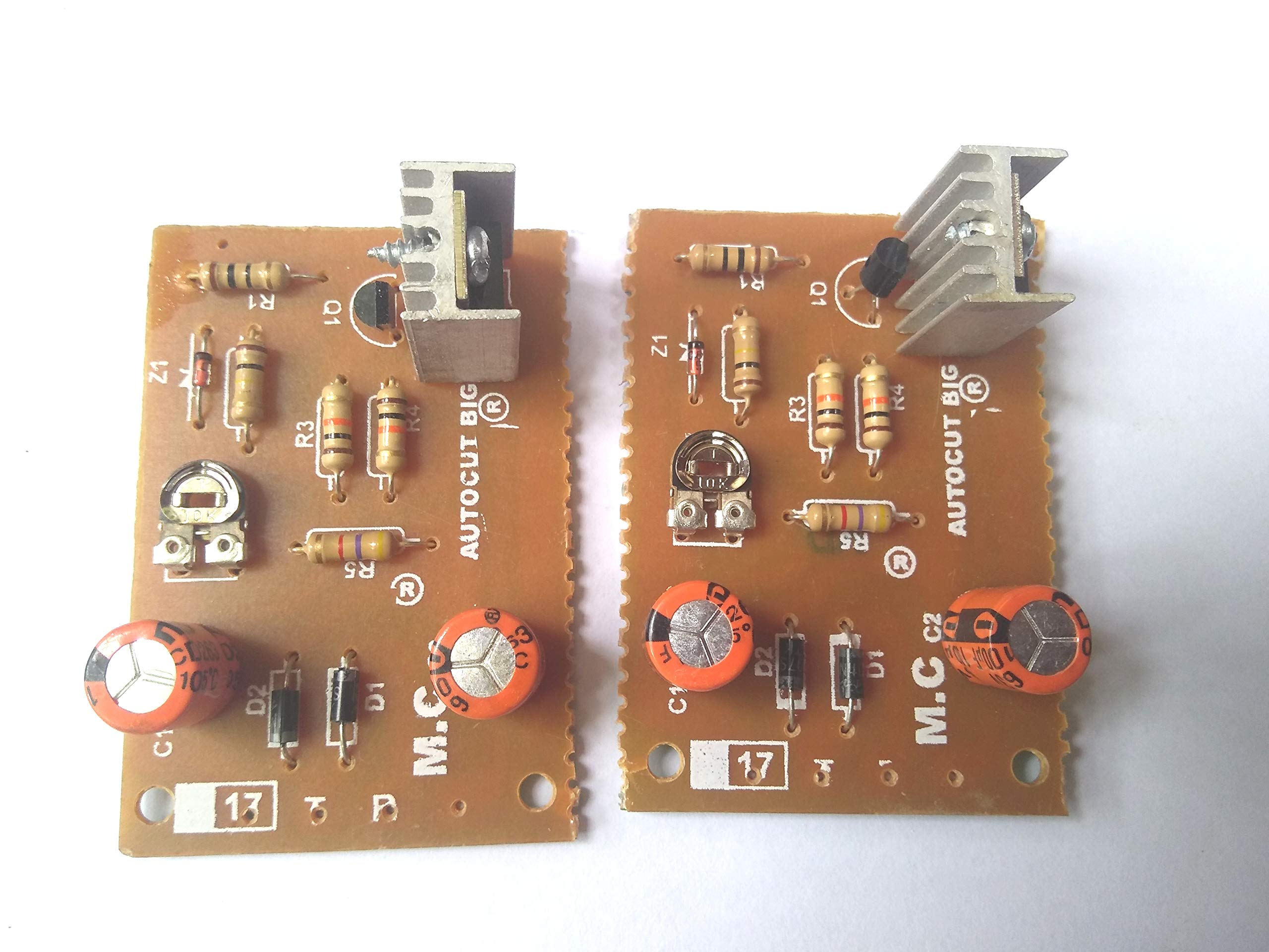 Rashri 24 Volt Combo Set of 2 Stabilizer Cut Off Board/PCB (Multicolour, 1 Quart)