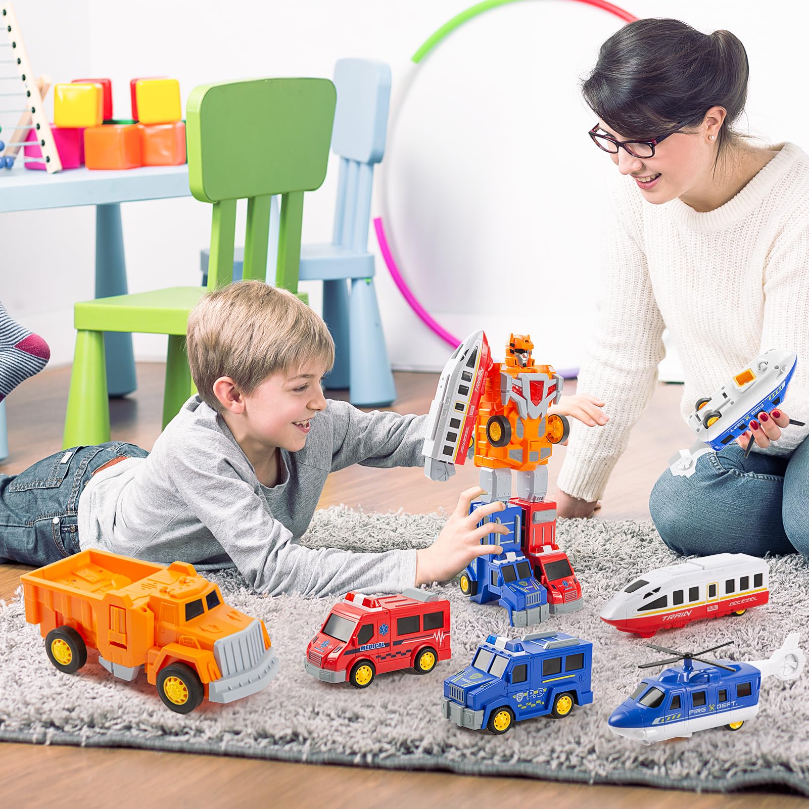 Amazon.com: Moritakk Construction Toys for Boys Girls Age 3