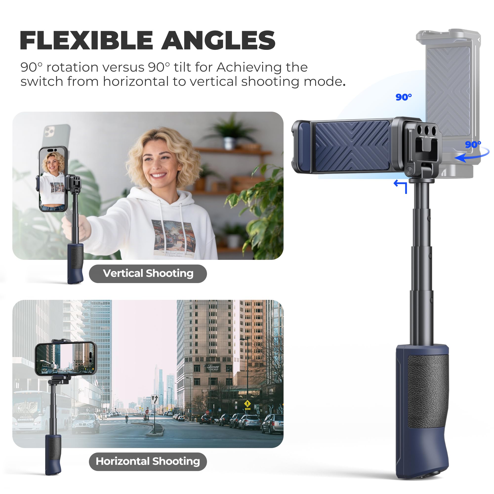 Freewell Versatile Bluetooth Smartphone Selfie Grip with ARCA