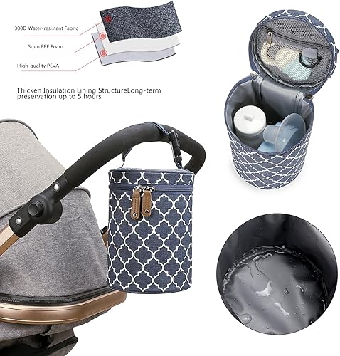 Miniatura 5 de Bolsa de viaje de comida para perros, contenedor de almacenamiento de alimentos a prueba de fugas, bolsa de viaje para perros de fin de semana, para