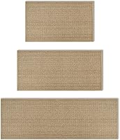 Vista 20 de Juego de tapetes y alfombras de cocina lavables y antideslizantes Artoid Mode de 2 piezas, tapetes de cocina absorbentes con respaldo de goma