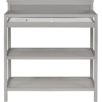 pebble gray changing table
