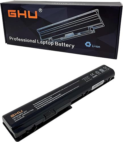 GHU Batería nueva 77 WH repuesto 480385-001 486766-001 GA08 HSTNN-OB75 464058-251 464059-121 464059-141 516355-001 516916-0001 1 HSTN. N-C50C