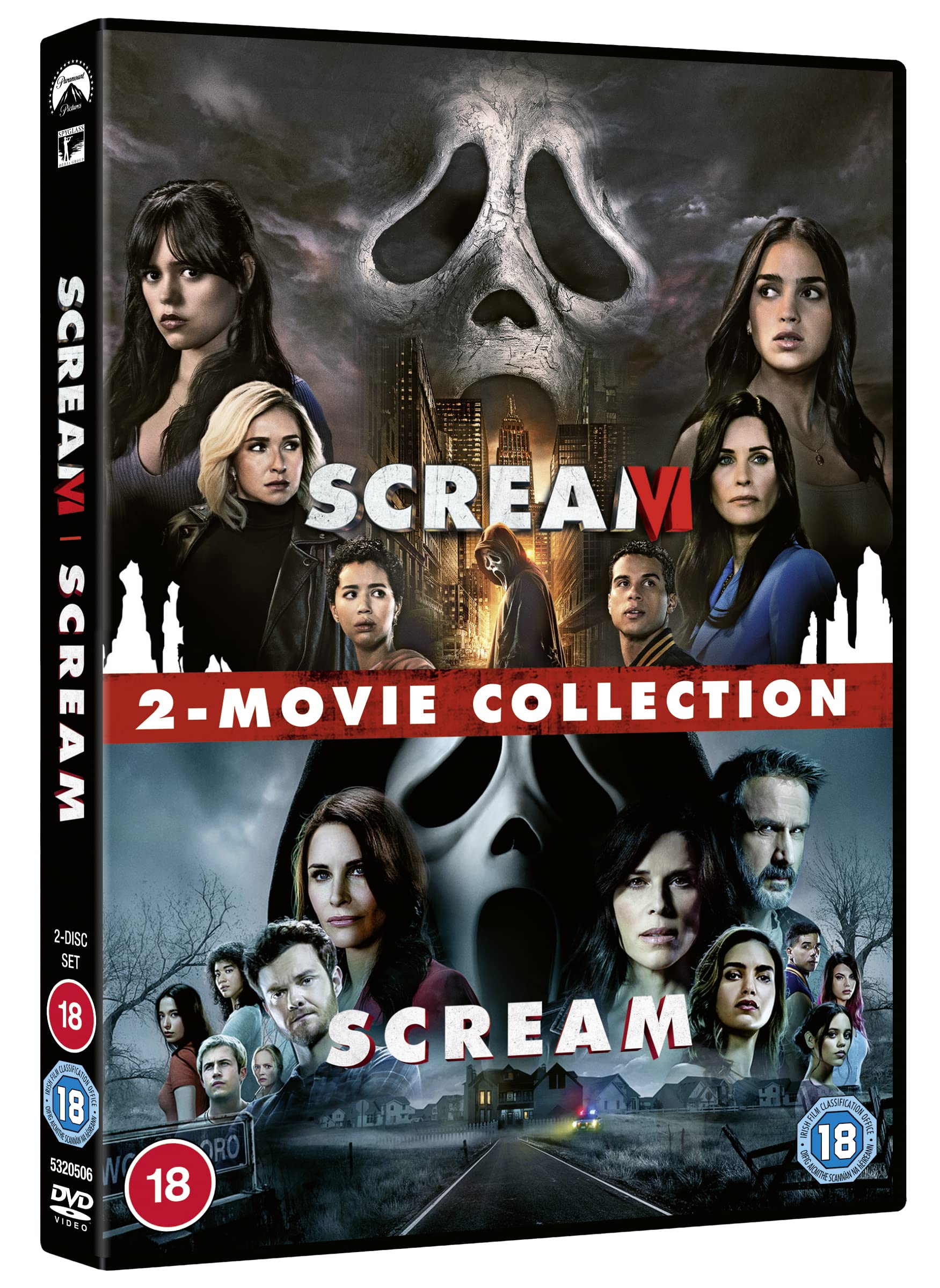 Scream (2022) + Scream VI [DVD]