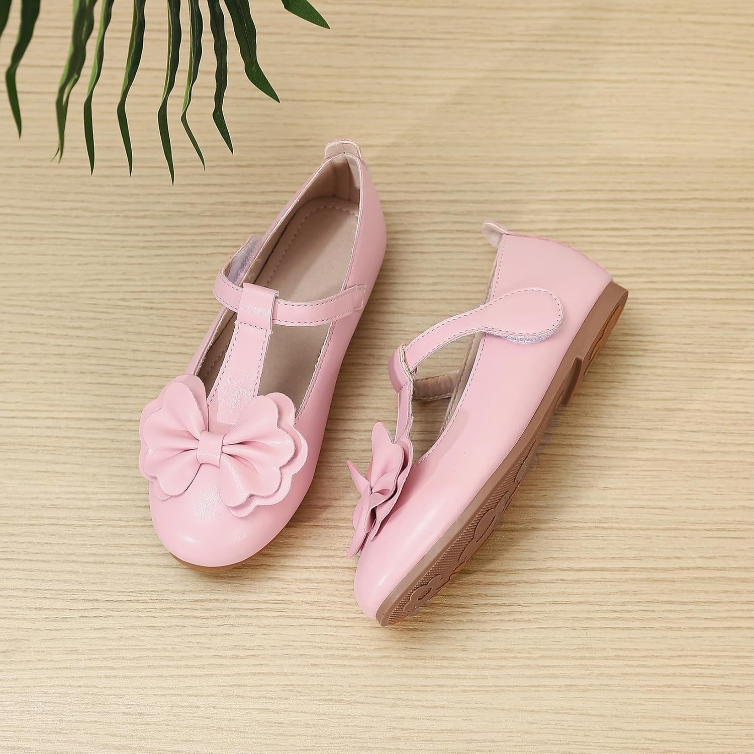 Girls Toddler Dress Shoes Ballet Mary Jane Flats for Baby Little Kids Girl - Image 3