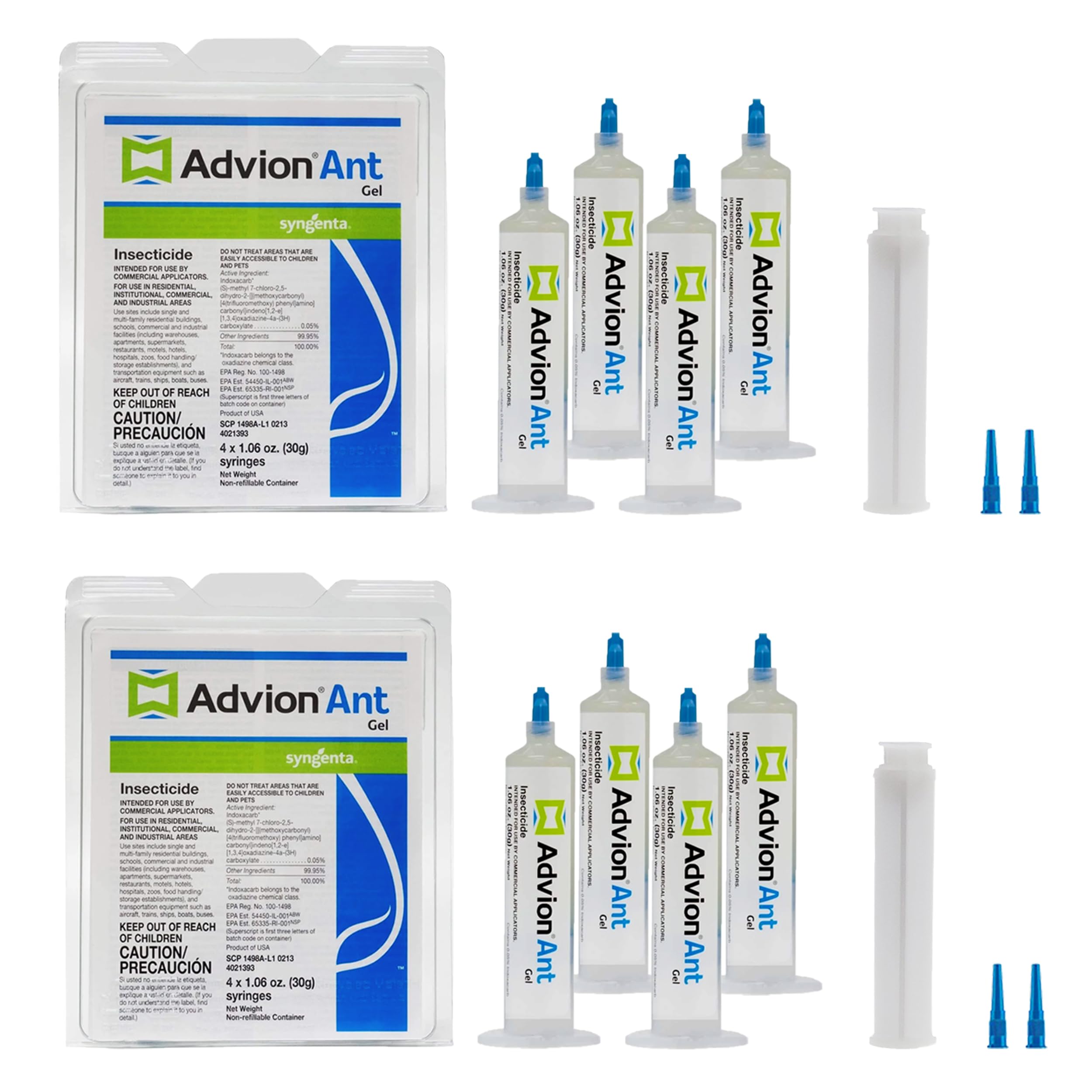Amazon.com : Advion Ant Gel Bait, 4 Tubes x 30-Grams, 1 Plunger
