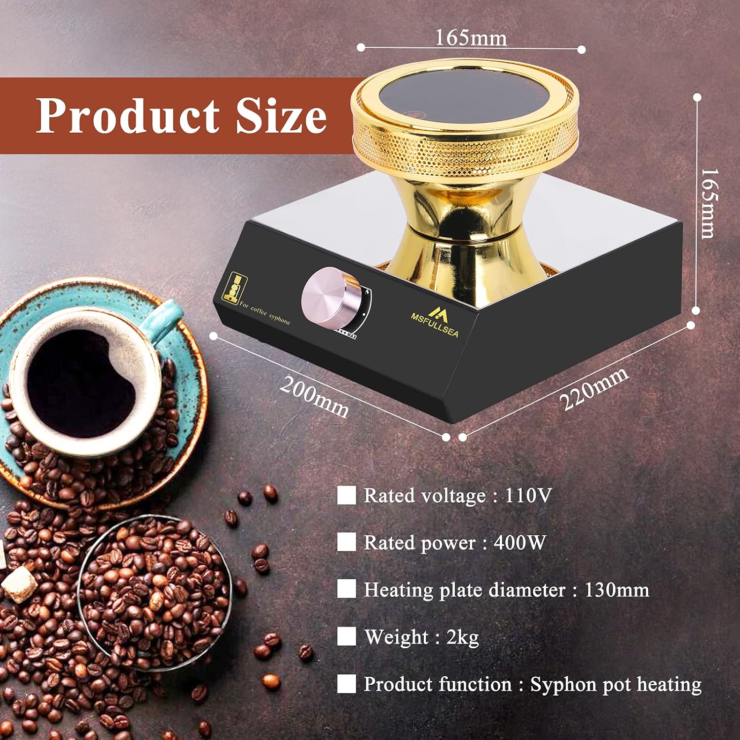 Halogen Beam Heater Burner halogen siphon coffee burner Heater for