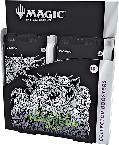 Magic: The Gathering Double Masters 2022 - Caja de refuerzo para coleccionista, 4 paquetes (60 cartas mágicas)