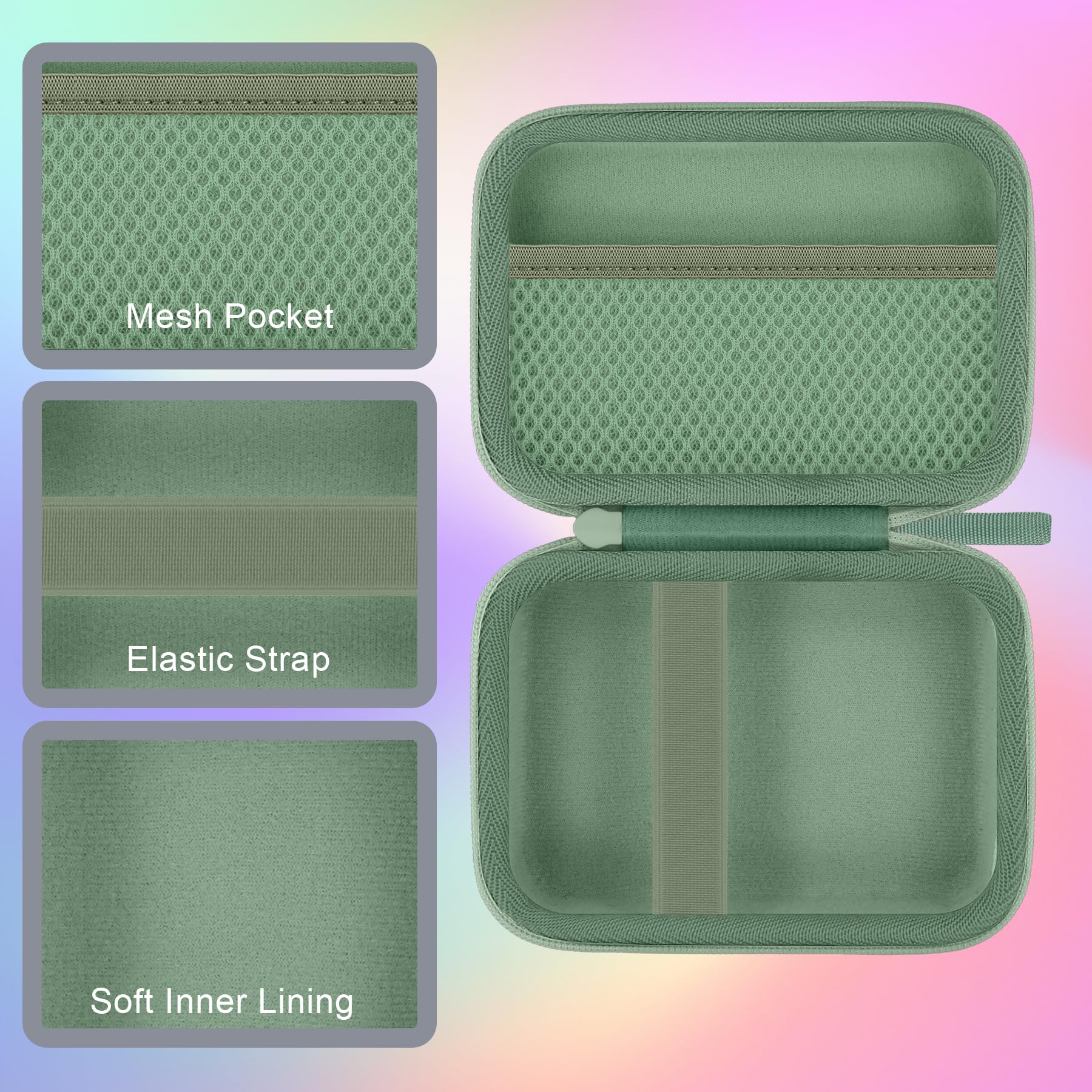 co2CREA cassa custodia borsa per Fujifilm INSTAX Mini LIPLAY/LiPlay