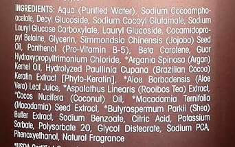 GIOVANNI 2chic Ultra-Sleek Shampoo, Anti-Frizz Formula, Coconut, 24 oz