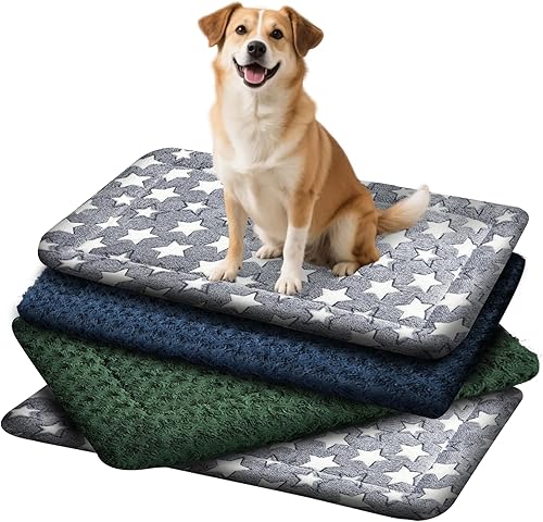 Miniatura 8 de Cama para Perros Lavable de Felpa Ortopédica para Exteriores Alfombrilla de Jaula con Fondo Antideslizante, Almohadilla Suave de Lujo para Perrera 4