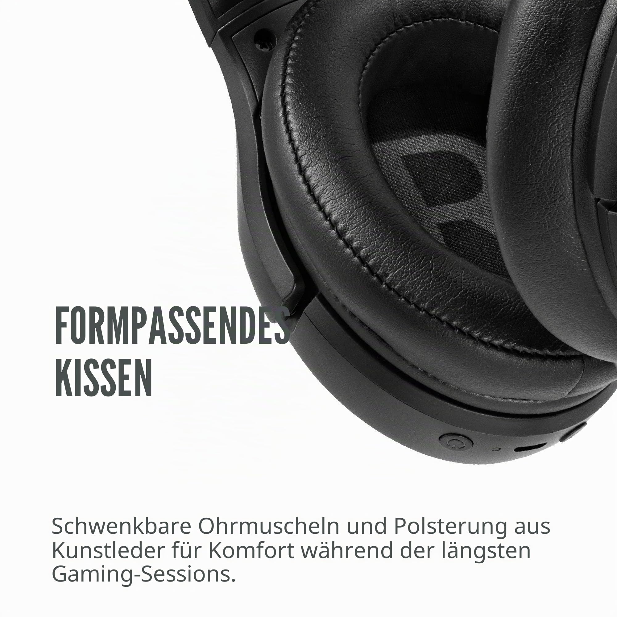 Cooler Master MH670 Wireless Gaming Headset 7.1 Surround Sound PC Konsole 50mm Neodym Treiber USB Typ A/C 3,5mm