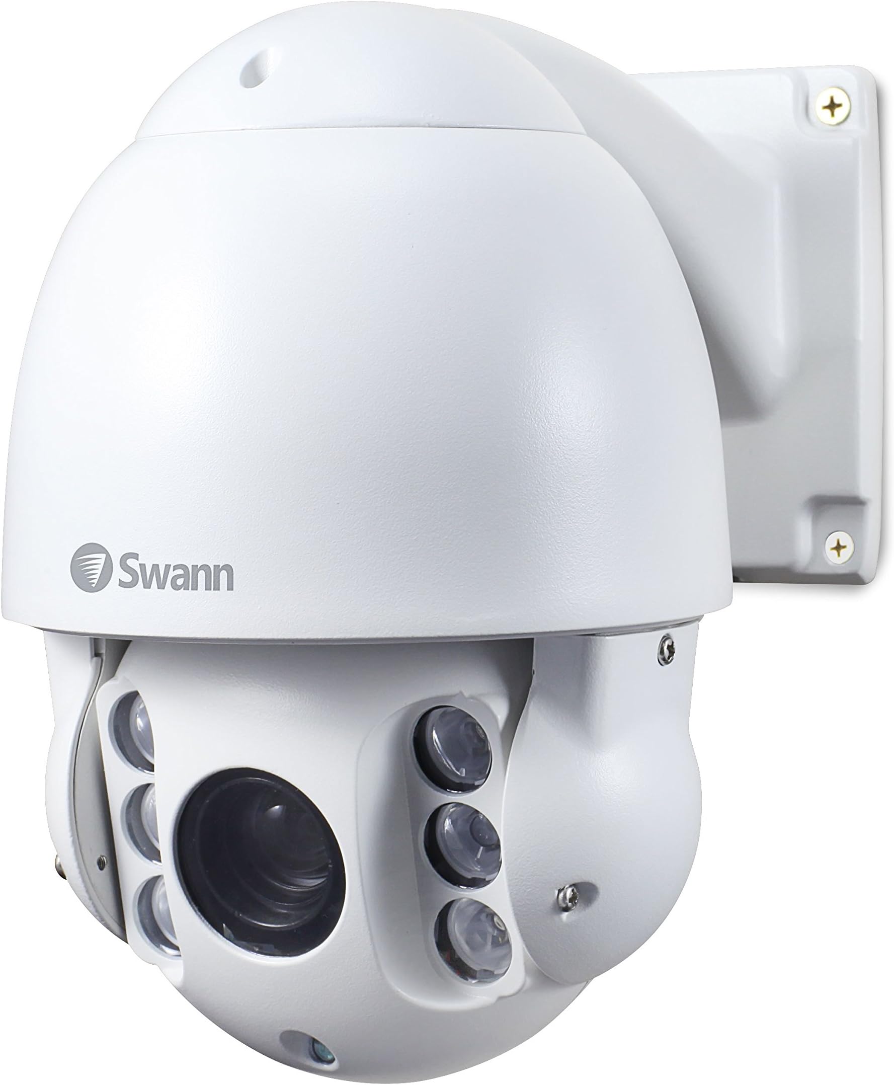 Swann Outdoor FULL 1080p HD CCTV Security Camera Smartphone Controllable, White