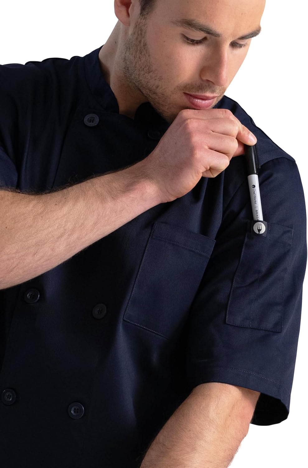 Chef Works Unisex Volnay Chef Coat image 4