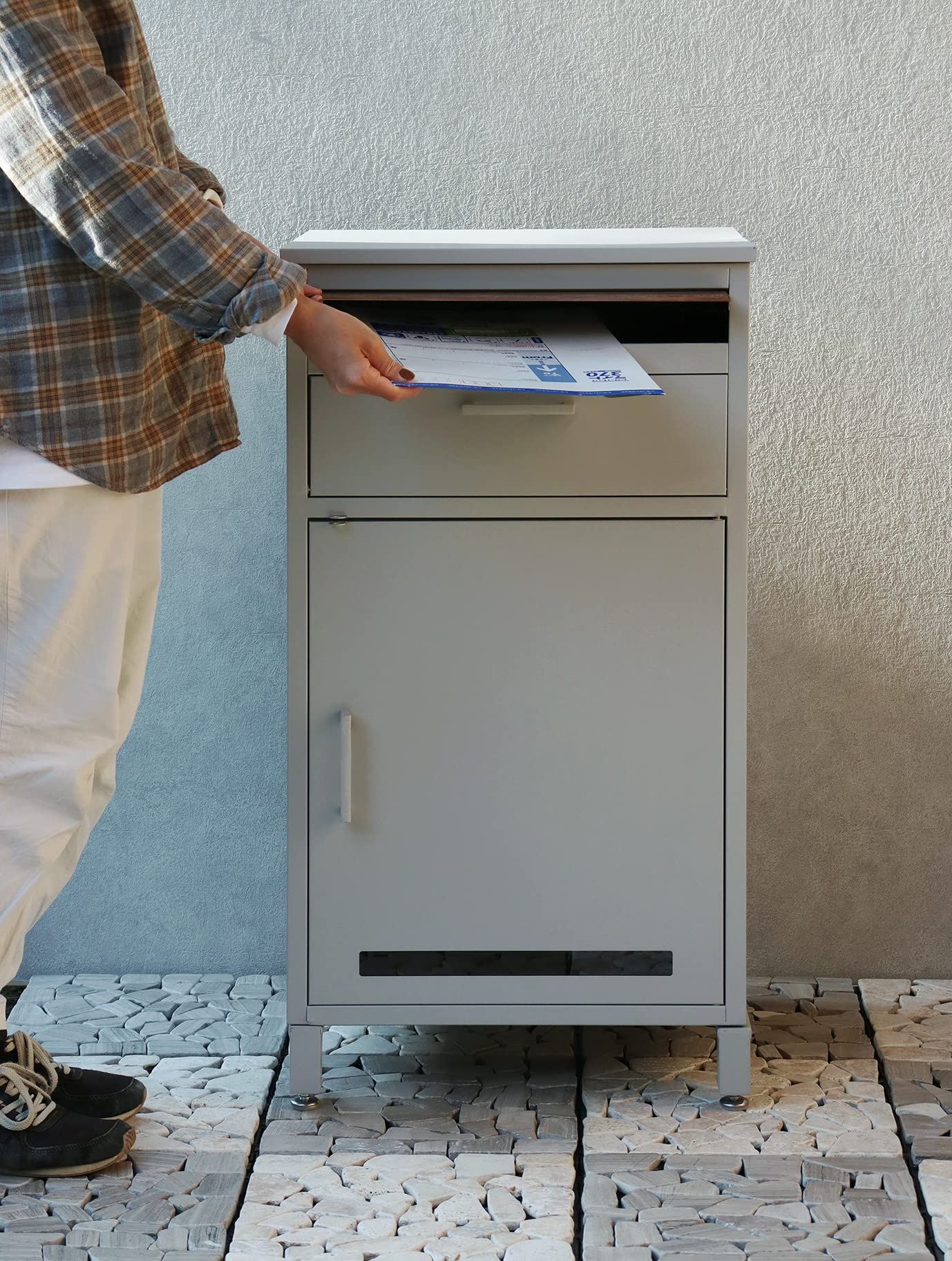 郵便ポストシルバー MAIL BOX 宅配ボックス 郵便ポストシルバー MAIL BOX 宅配ボックス