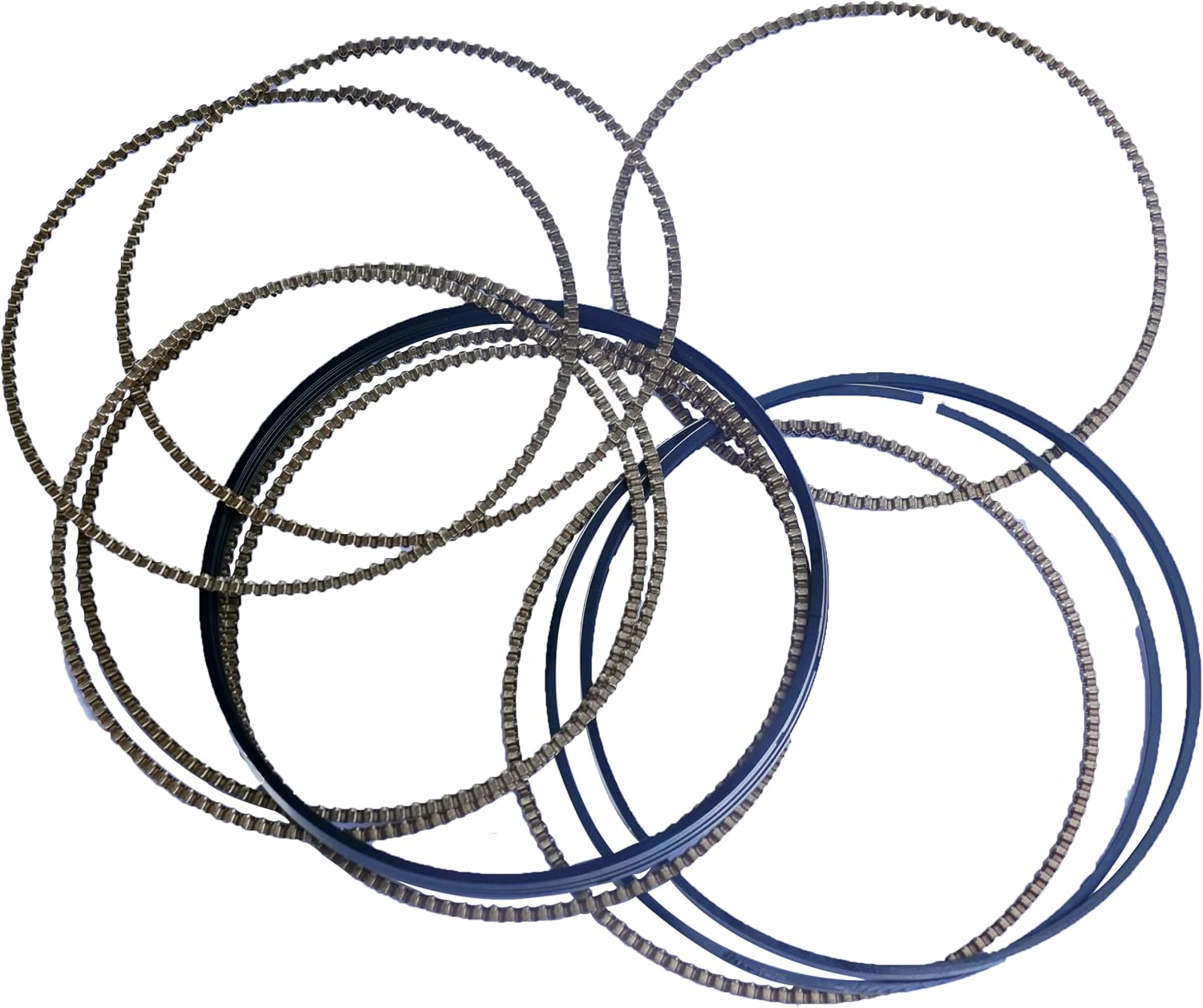 Standard Piston Ring Set 9145232075 Fit for Dodge Ram 1500 2500 3500 Durango Chrysler 300 Grand Cherokee, VIN Code 2 & D 5.7L HEMI V8 2003-2008 5086002AA SWC10016