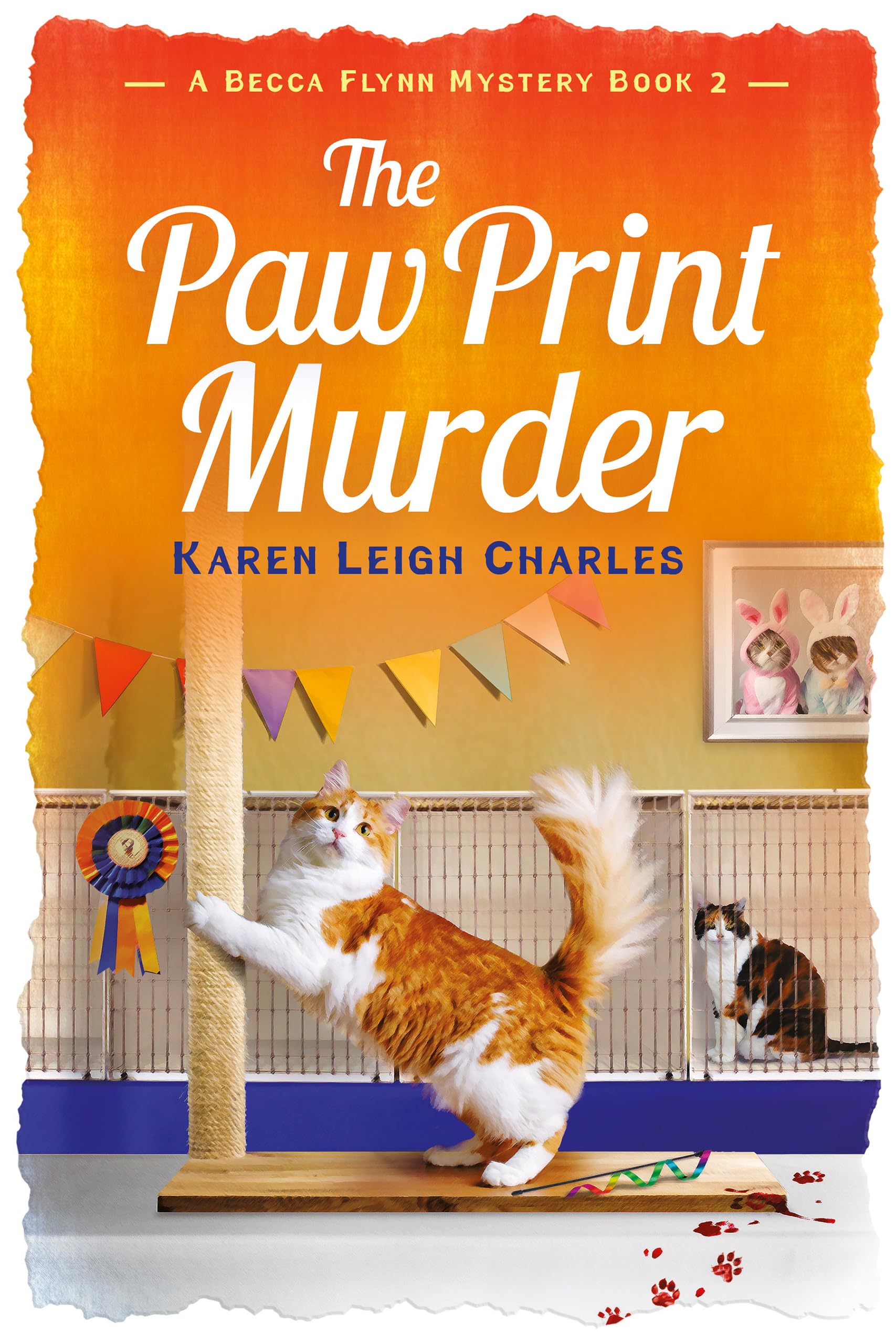 The Paw Print Murder (Becca Flynn Mysteries Book 2)