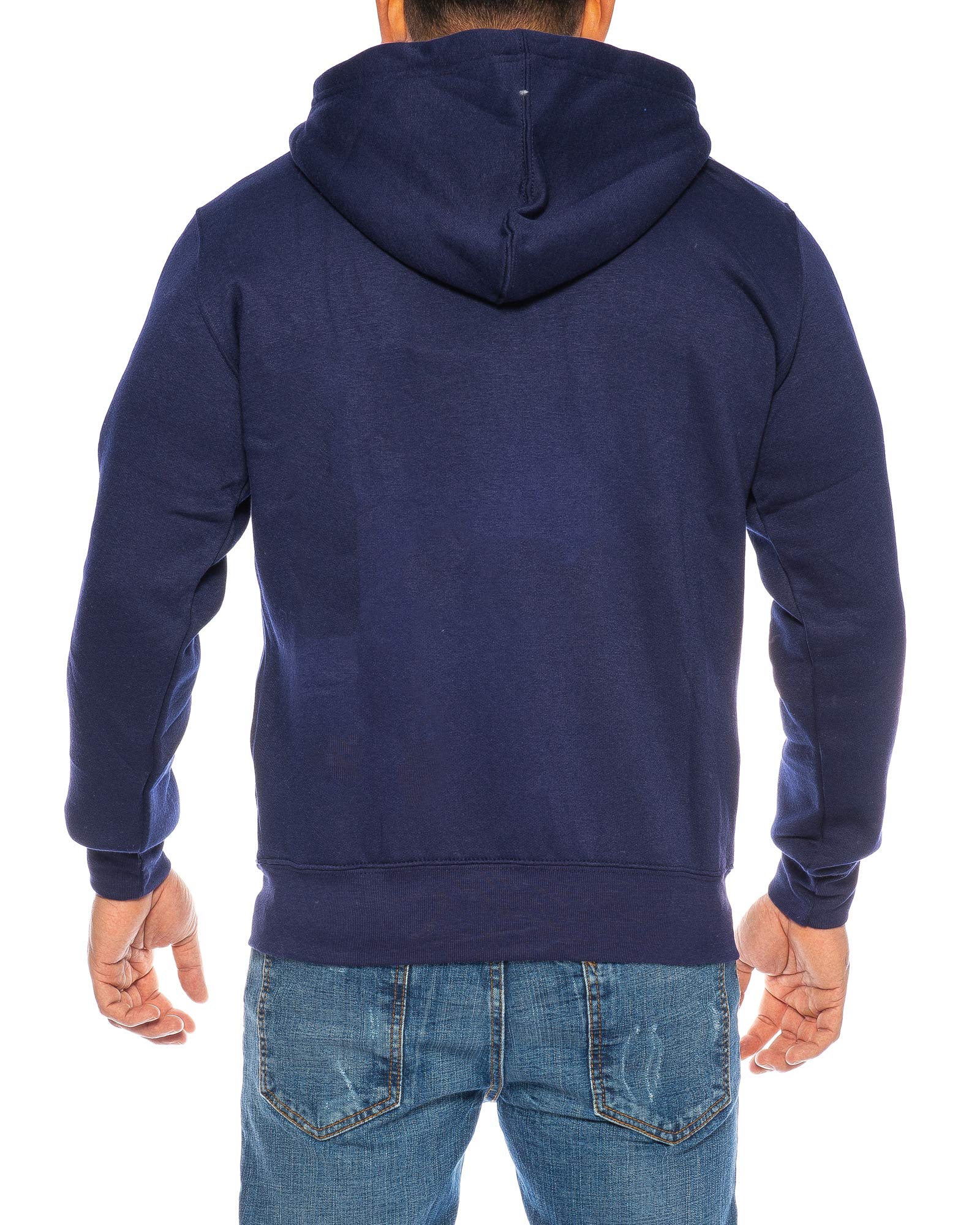 Raff & Taff Basic Veste à capuche sobre pour homme Taille max. 6XL