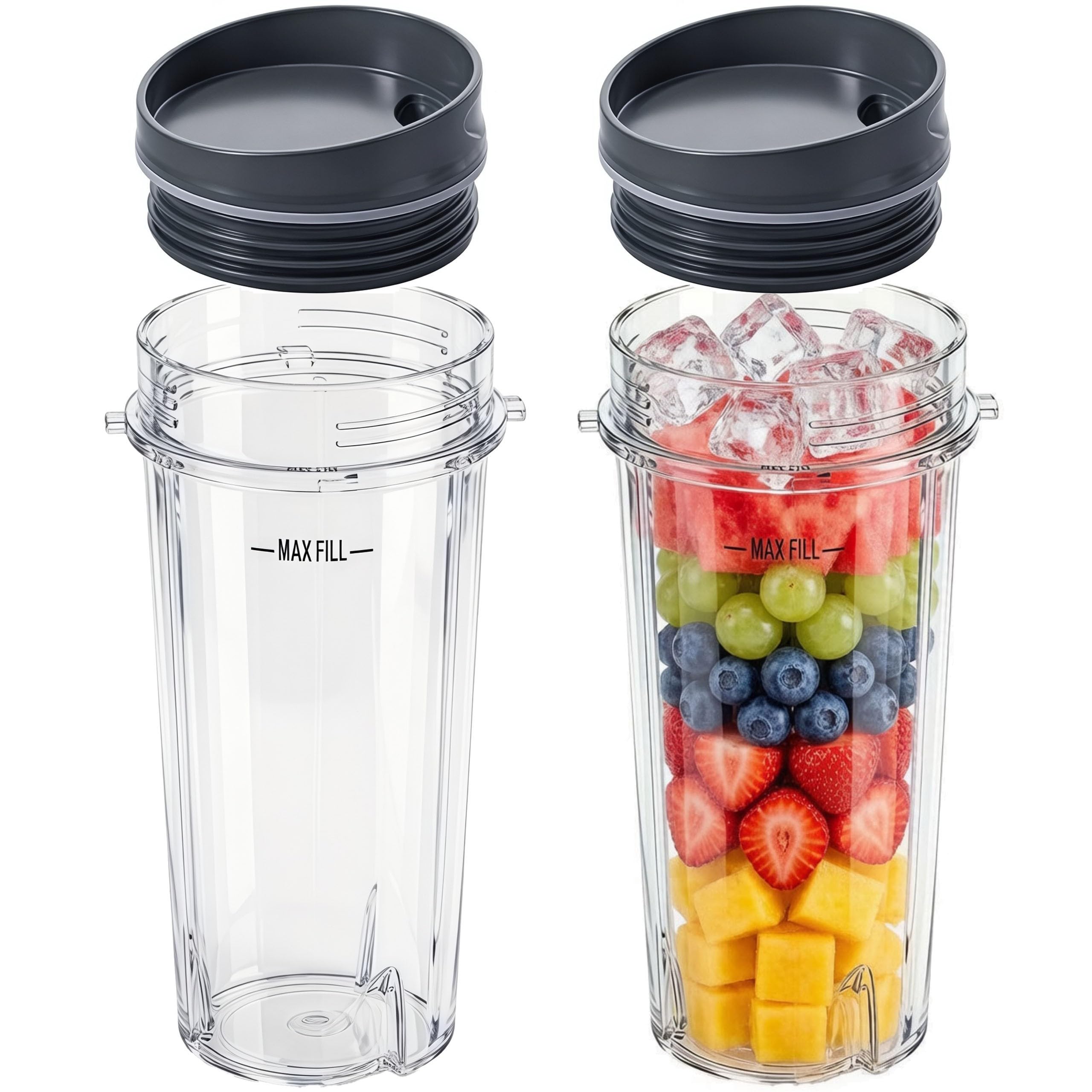 Ninja ブレンダー 4.2カップ Amazon.com: Replacement16oz Blender Cup for Ninja,Single Serve