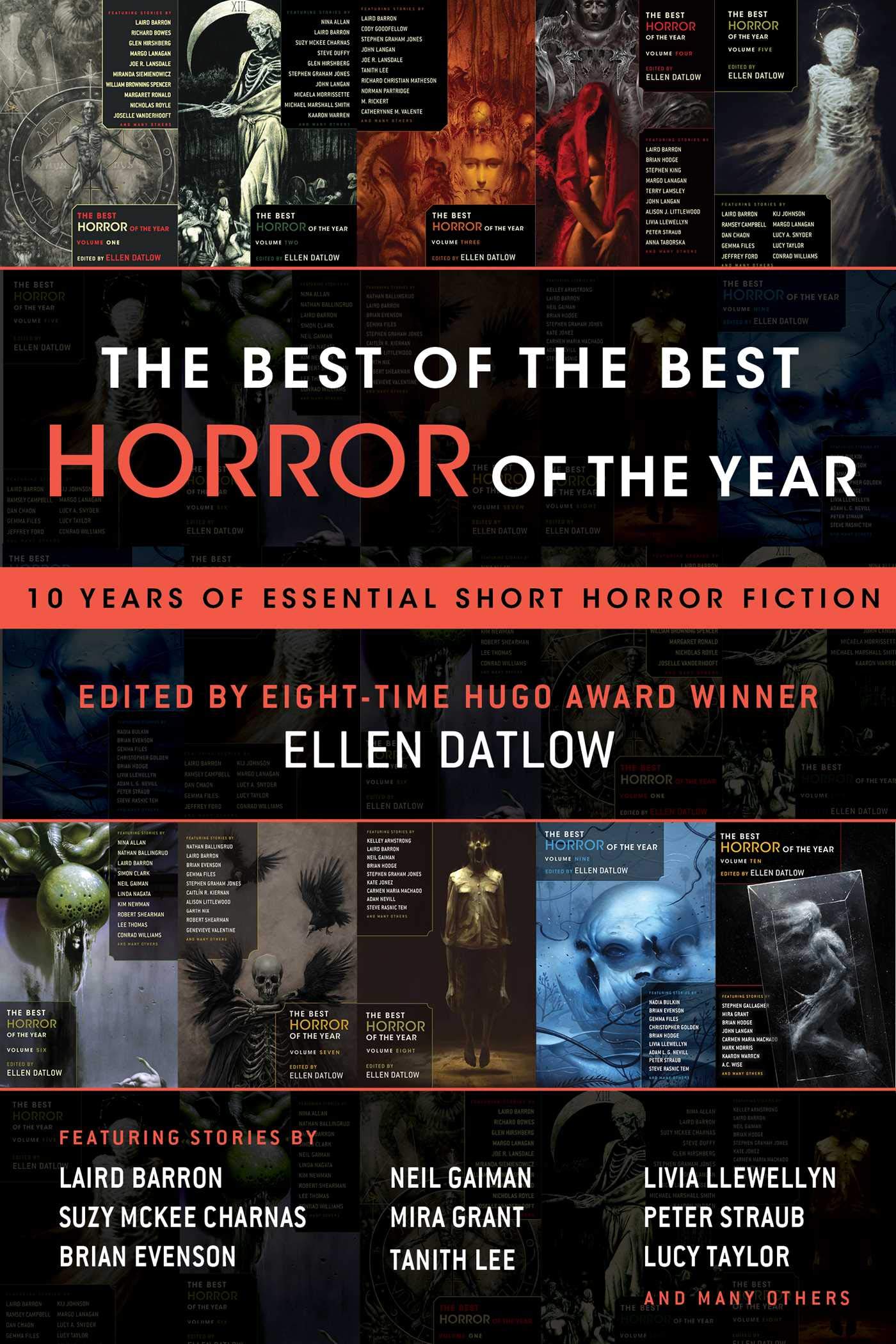 Buy The Best of the Best Horror of the Year: 10 Years of Essential Short Horror Fiction — BookShops.in