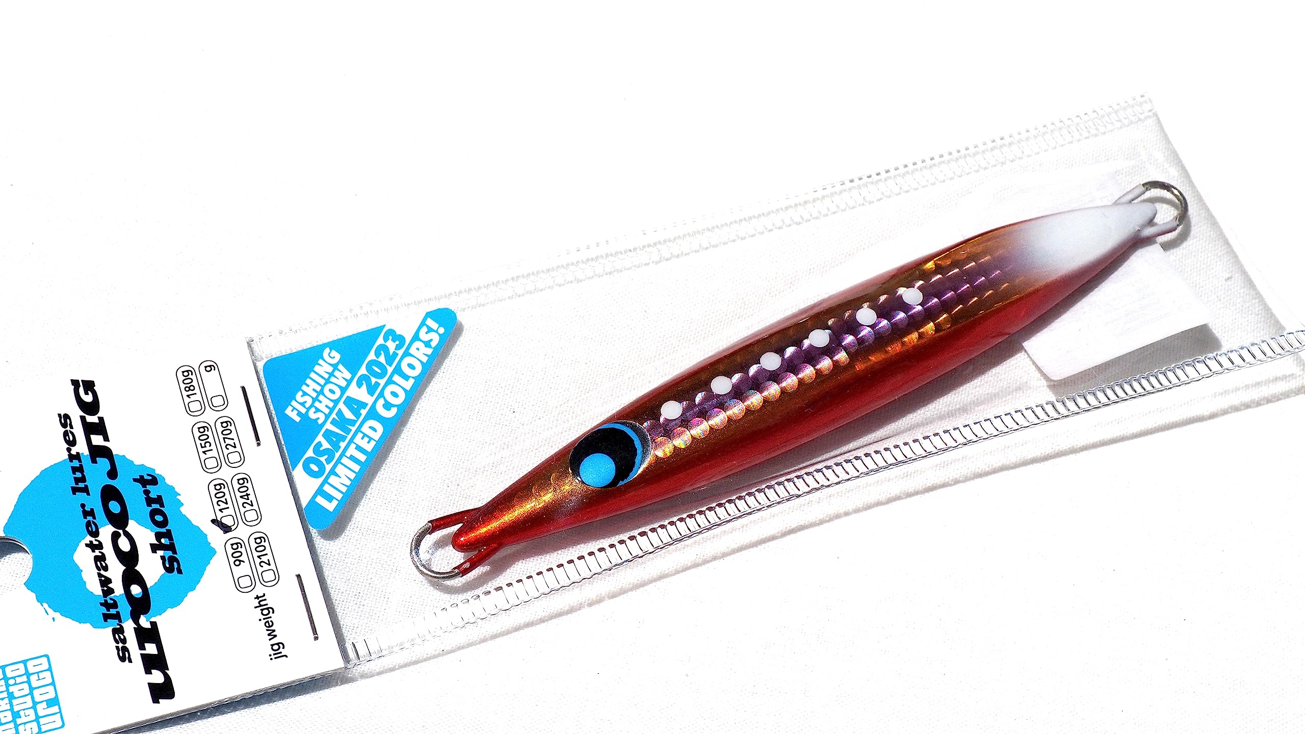Amazon.co.jp: uroco ウロコ ウロコジグ ショート 120g 大阪