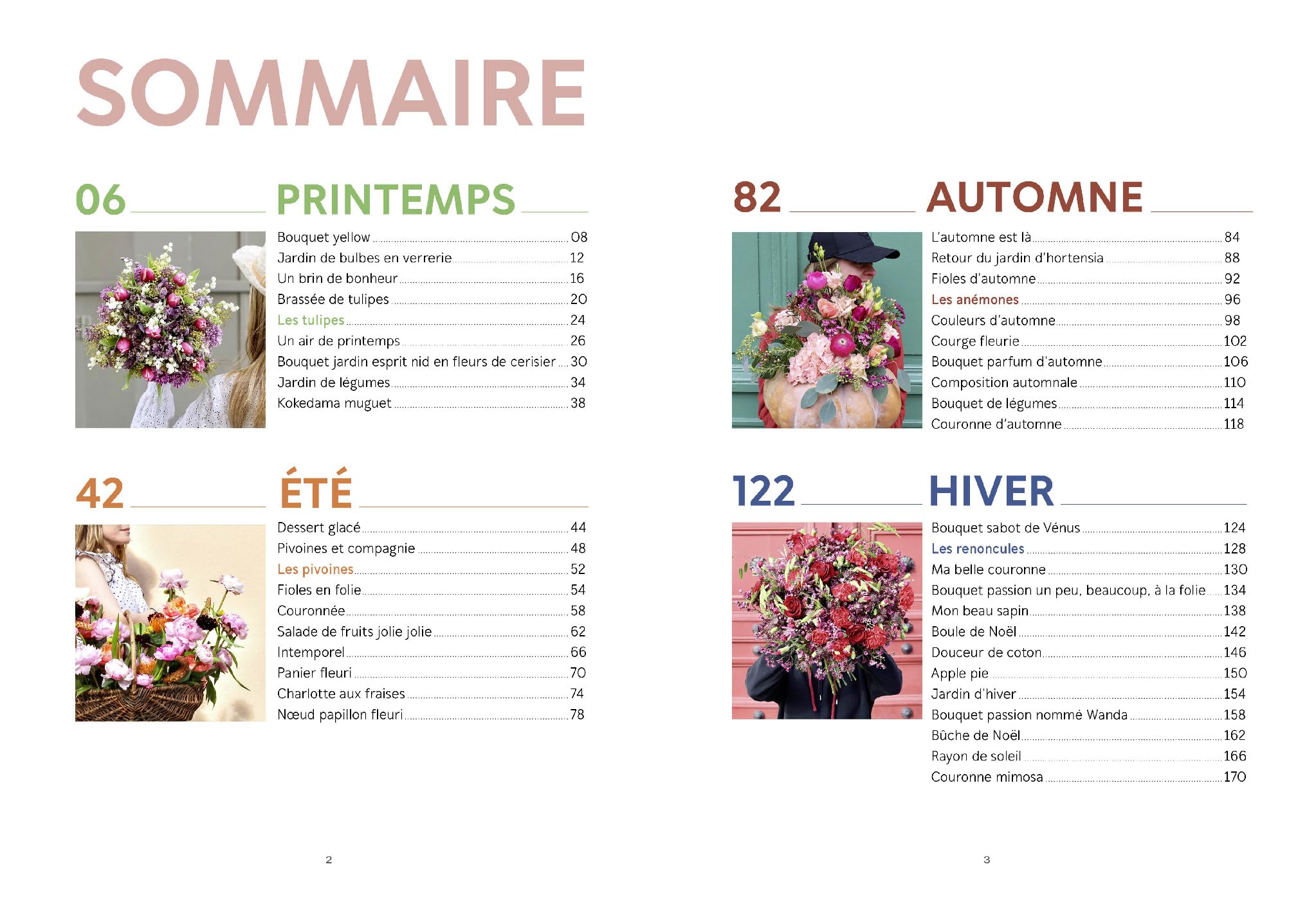 Bouquets comme des recettes: 40 pas-à-pas pour réaliser ses bouquets