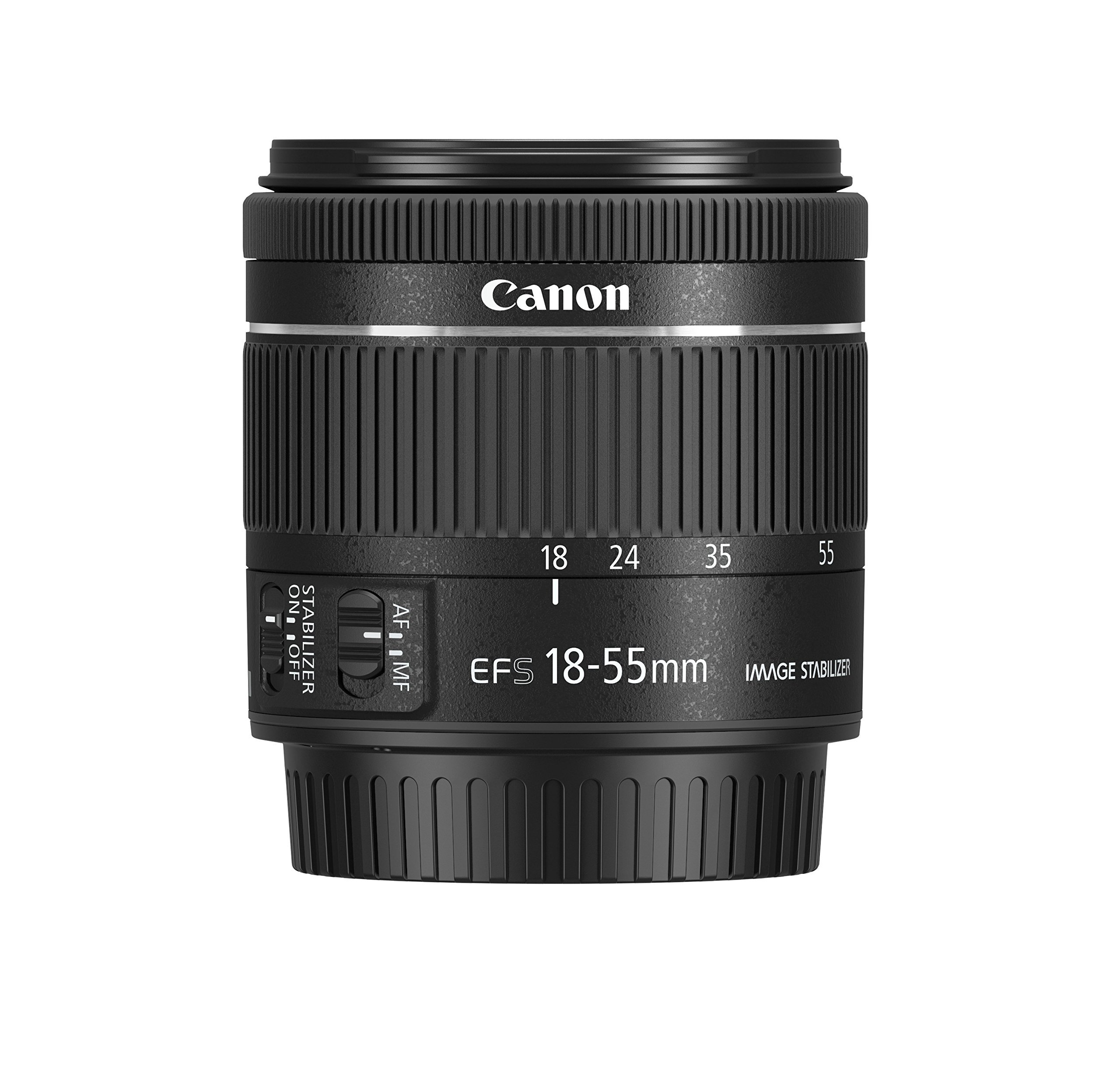 Canon EF-S 18-55 mm f/4-5.6 is STM Objectif pour Appareil Photo - Noir (certifié reconditionné)