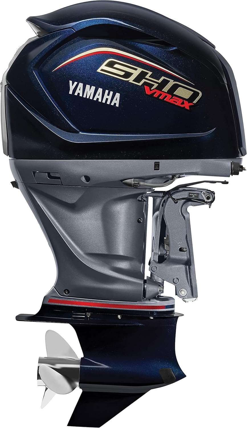 OEM Yamaha 2021-Newer (B-Series) VF200, VF225, and VF250 4.2L V6 VMAX SHO Non-Vented Outboard Motor Cowling Cover - MAR-MTRCV-SH-00
