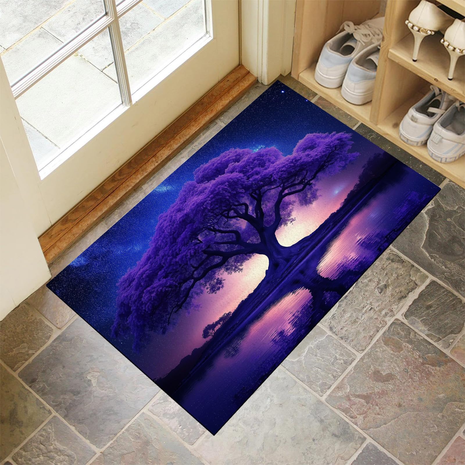 Tapis de sol antidérapant lavable pour éviter les traces de pas sales