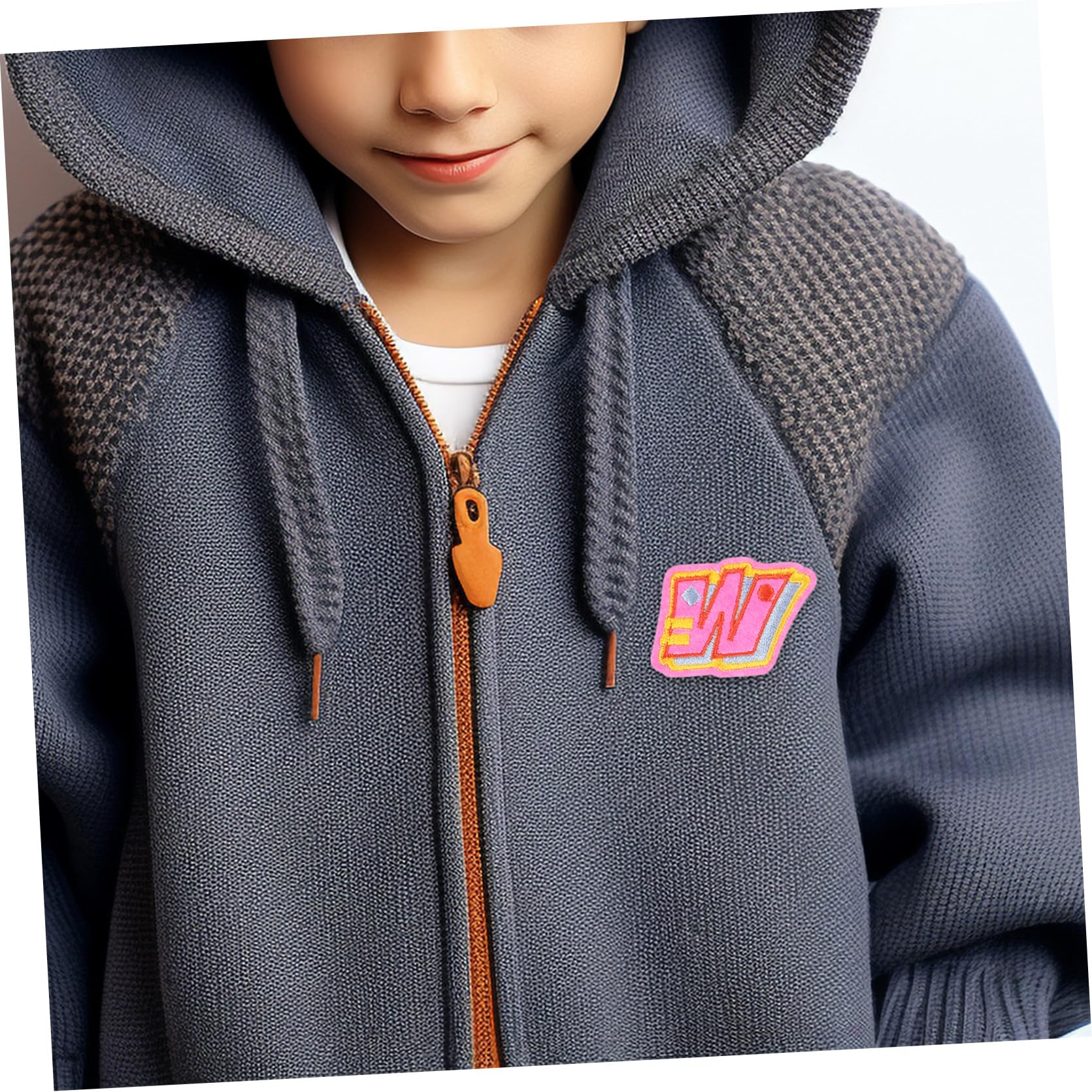 SHINEOFI 5 Set magliette patch zaino Patch per vestiti Abbigliamento patch decorazioni ricamato adesivi ricamati stirare su lettere piccole stirare sulle toppe Panno in feltro