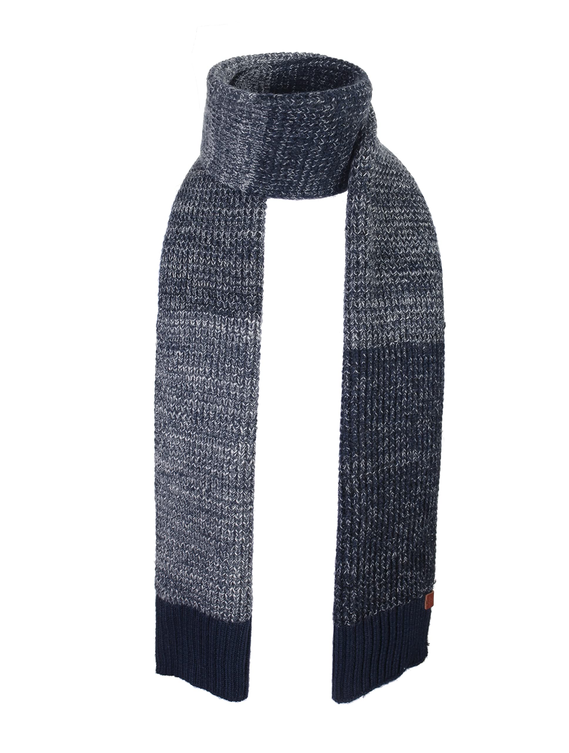 BICKLEY AND MITCHELL 61050-02-33-Bufanda para Hombre Bickley + Mitchell Color Block 61050-02-33-Bloque, Azul, Talla única