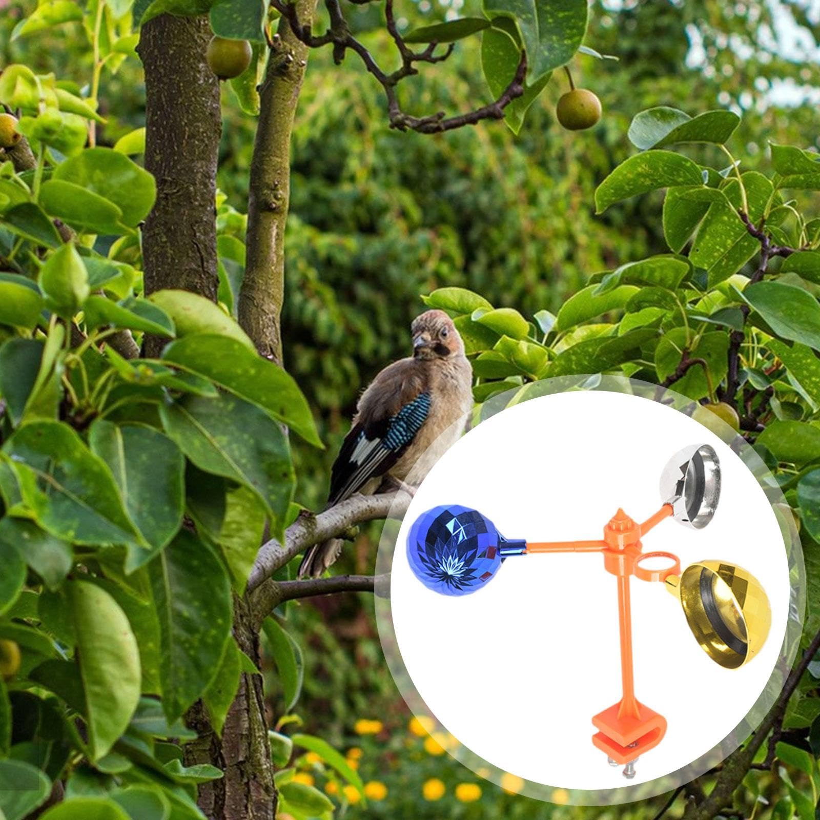 JISADER Dispositivo Repelente de Aves, de Viento, ahuyentador de gaviotas para jardín, Estanque, Campos, Patios y Tierras de : Amazon.com.mx: Jardín