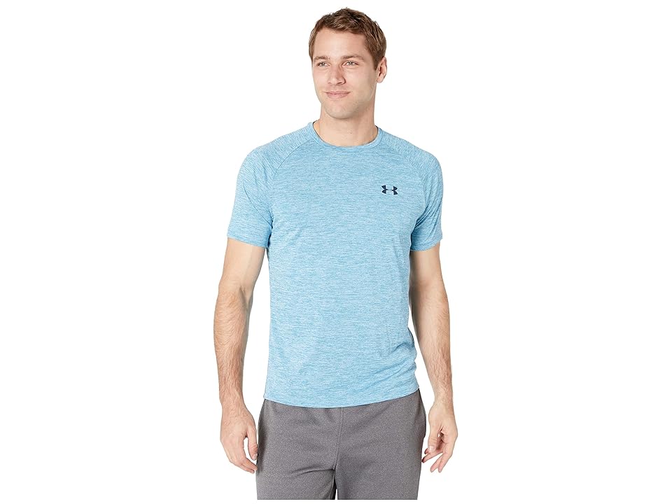 

Under Armour UA Tech Short Sleeve Tee (Ether Blue/Academy) Men's T Shirt