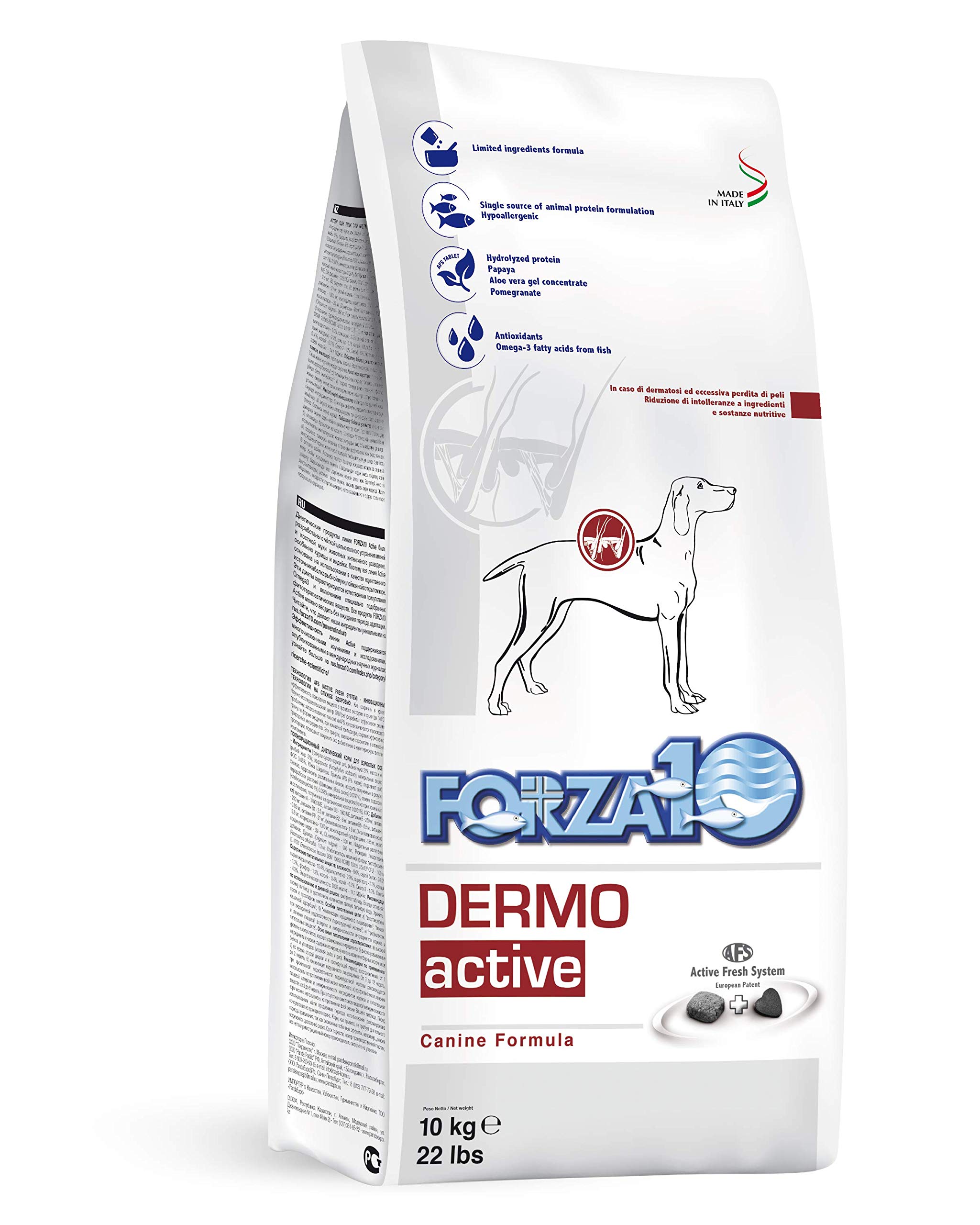 F10 Cane Dermo Active kg. 10
