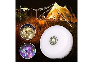 Camping String Lights, Outdoor String Lights with 8 Lighting Modes
