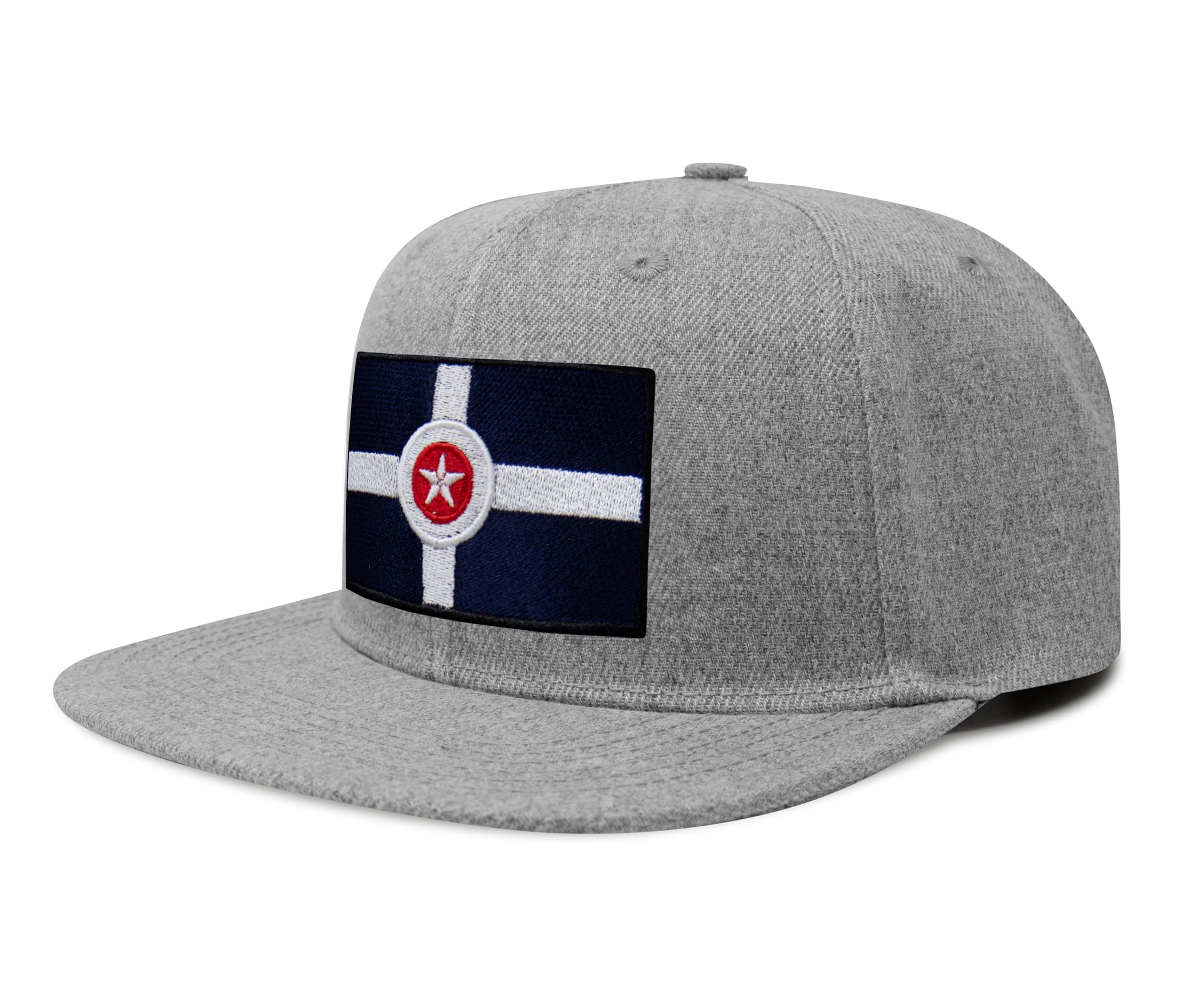 International Tie City Hat for Men and Women, Adjustable Snapback Trucker Baseball Cap with Embroidered Patch