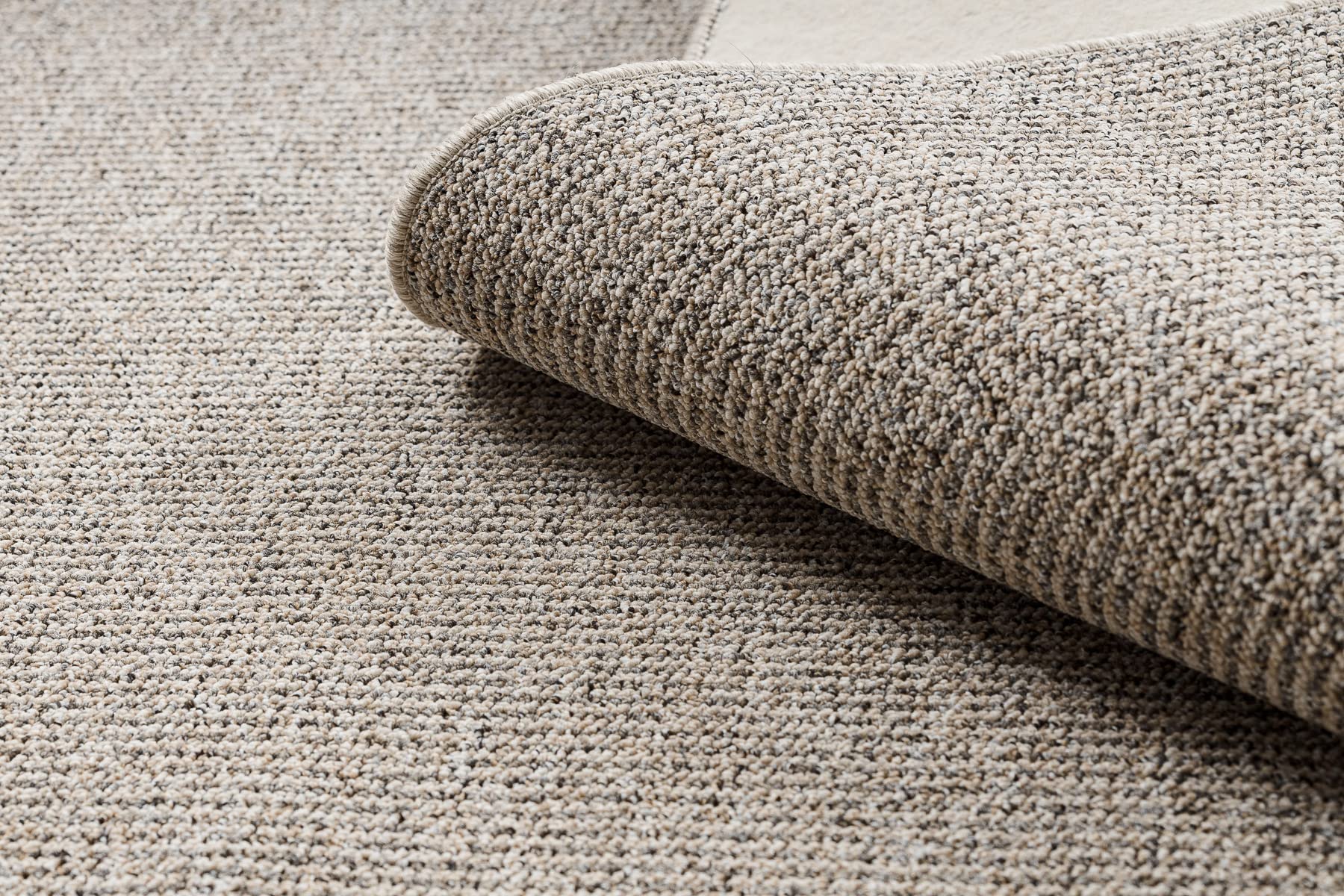 rugsx Alfombra Prius para salón y Dormitorio Beige 150x300 cm