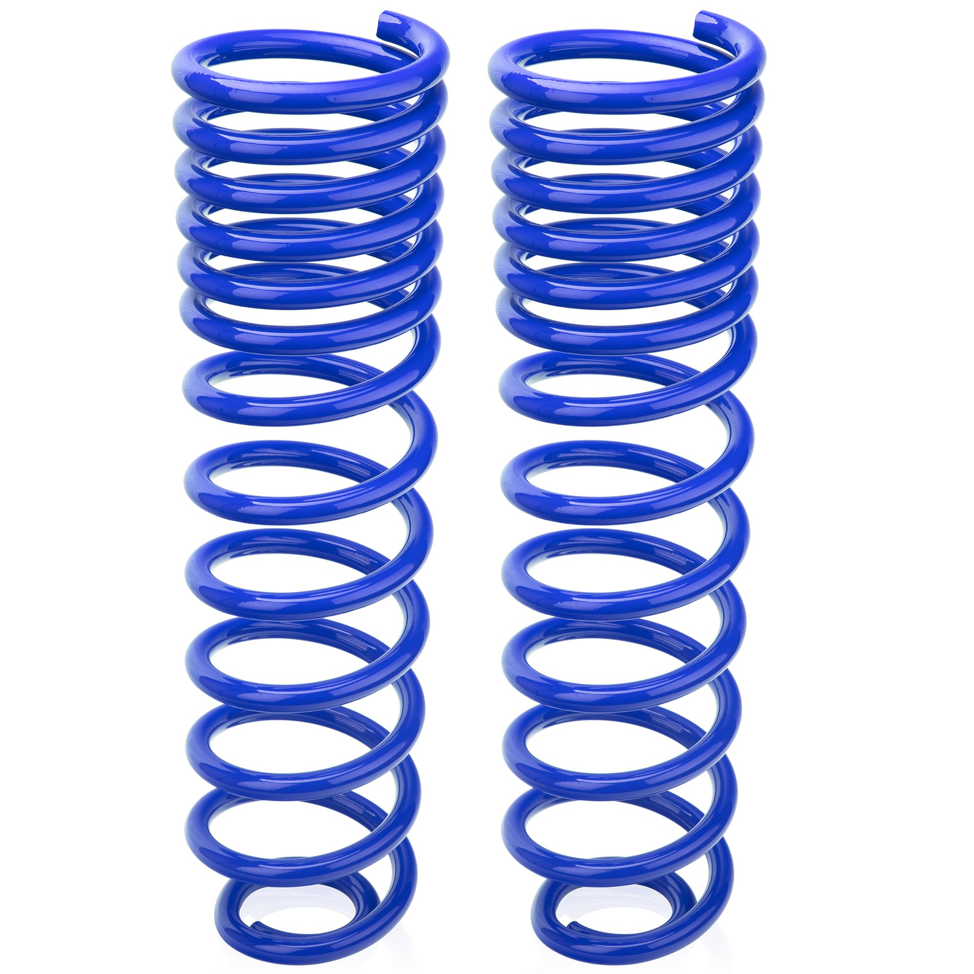 2PCS 1"-3.5" Lift Rear Heavy Duty Coil Spring for 2009-2018 Ram 1500 2WD 4WD with Extra 35% Load Capacity (Blue)