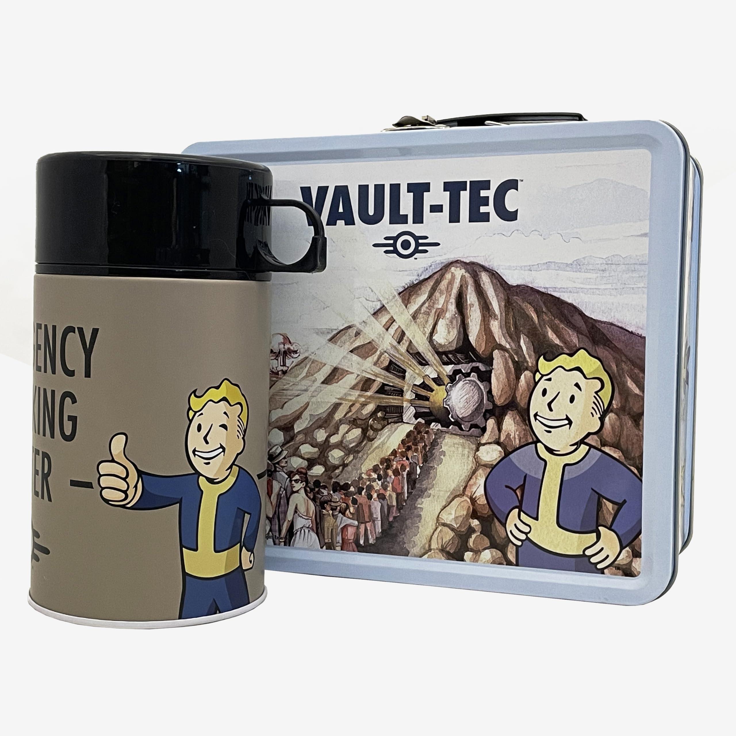 Fallout Clean Vault-Tec Scatola da pranzo e borraccia - 3