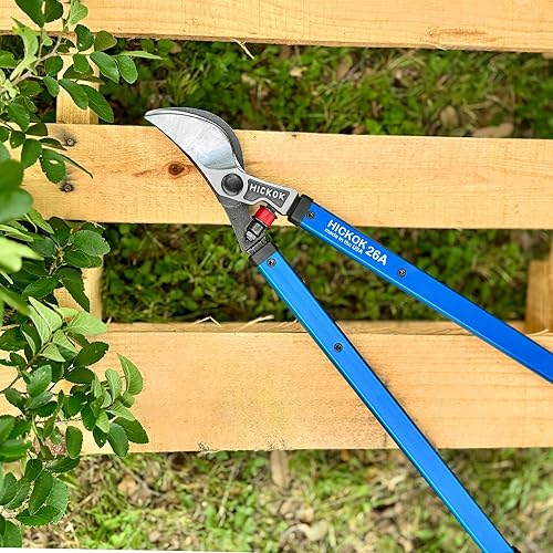 Miniatura 3 de Cortador de ramas de 26 pulgadas y tijeras de podar con mango largo para cortar árboles, de aluminio ligero, podadora de grado profesional fabricada