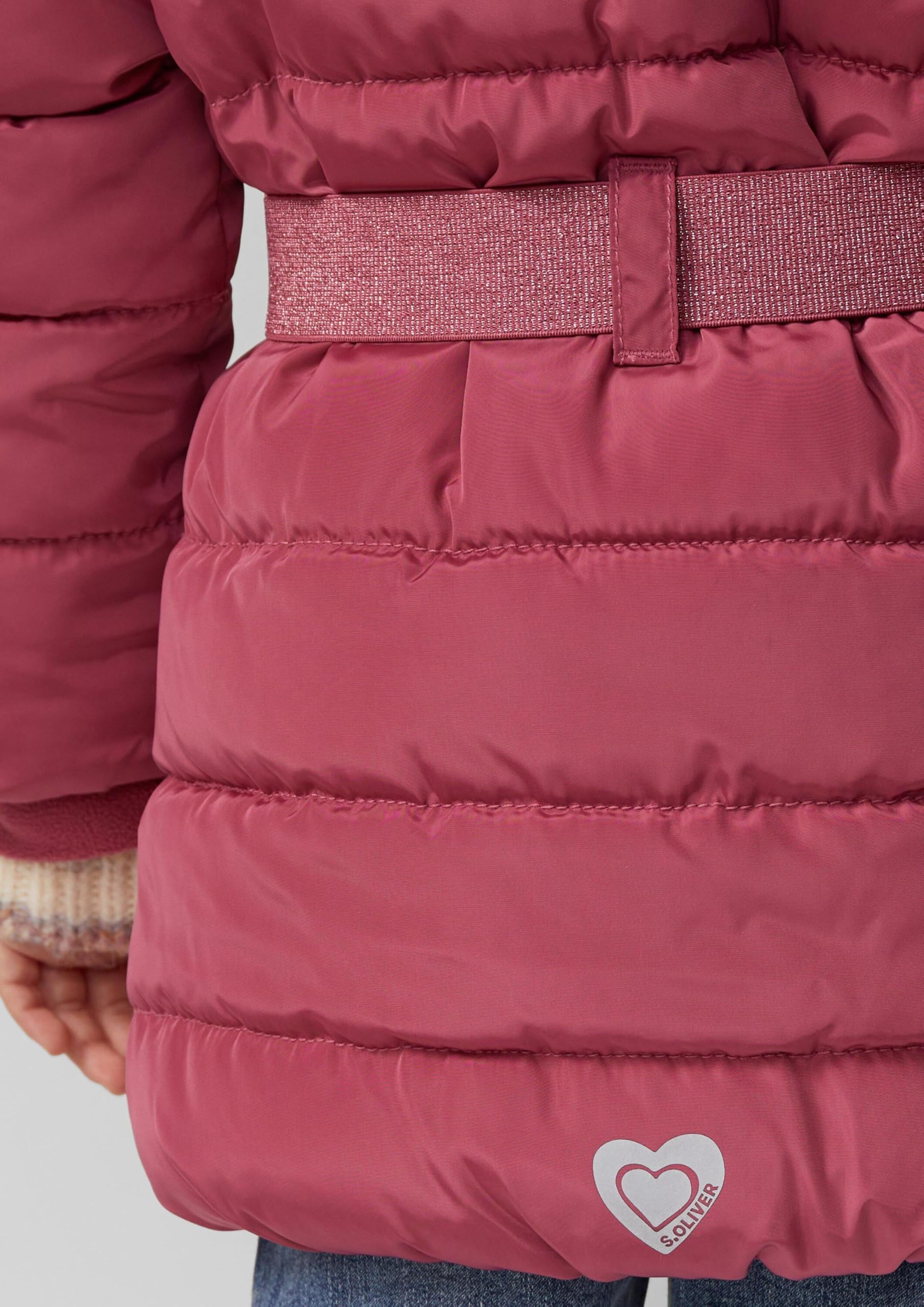 s.Oliver 2171373 Cappotto trapuntato con cappuccio e cintura Bambine e ragazze (Pacco da 1)