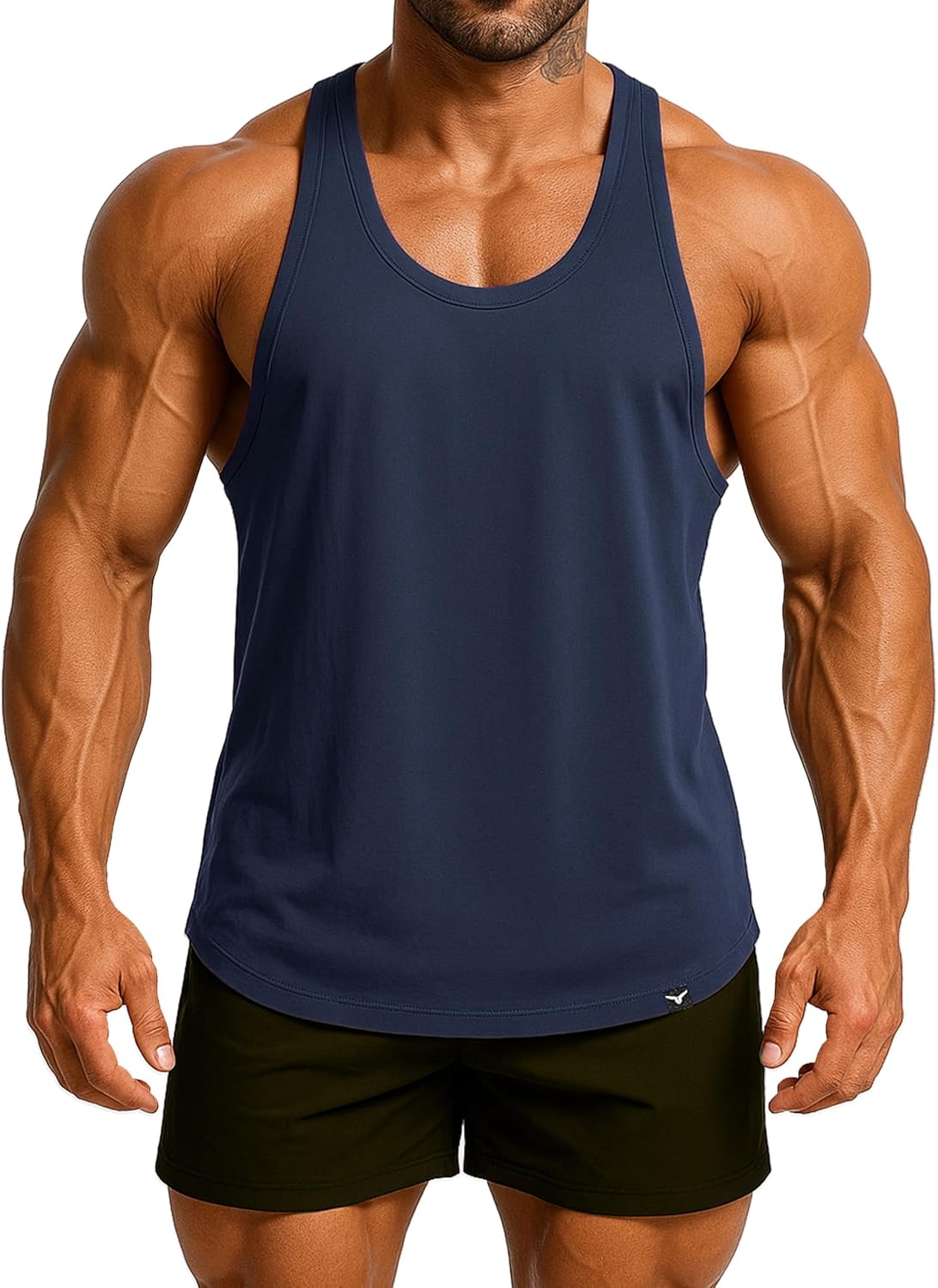 Project Titan Men's Bodybuilding Stringer Tank Top Sleeveless Gym Shirts