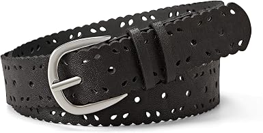 Scallop Edge Perforated PVC Belt 